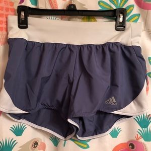 Adidas Blue Running Shorts